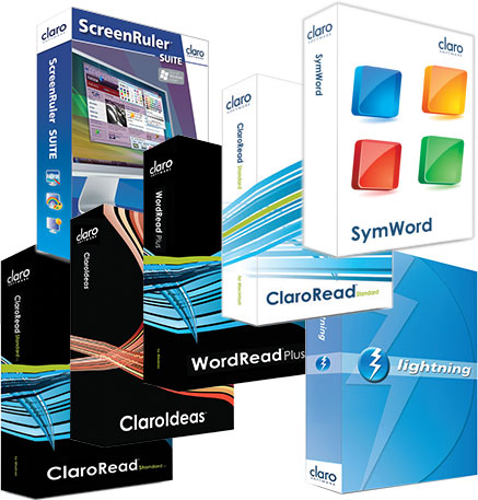 Claro Software including ClaroRead for Windows and Mac, ScreenRuler, WordRead Plus, SymWord and Lightning Claro Software including ClaroRead for Windows and Mac, ScreenRuler, WordRead Plus, SymWord and Lightning