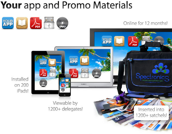 Promotional opportunities at the Inclusive Learning Technologies Conference on the Gold Coast in May 2012 - and for the 12 months to follow!